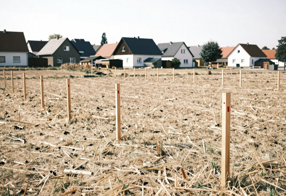 Baugrundstück am Ortsrand im Landkreis Gießen