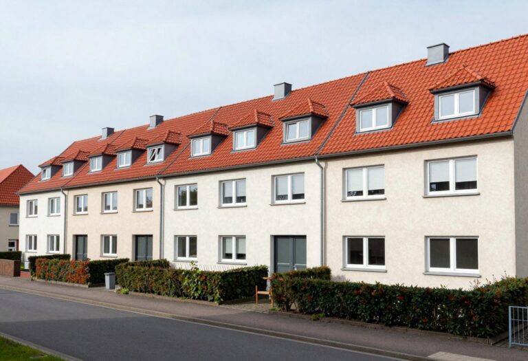 Reihenmittelhaus mit kleinem Garten in Linden-Großen-Linden