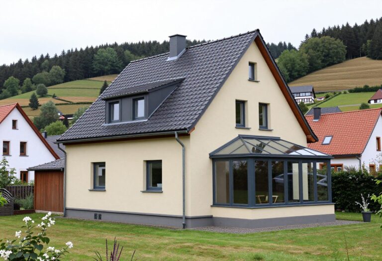 Doppelhaushälfte mit Wintergarten in Heuchelheim